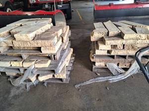 lot 19 image: Lot of (5 Pallets) LimeSandstone