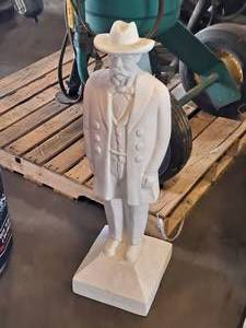 lot 76A image: Lot of (1) Jack Daniels logo Foam Statue