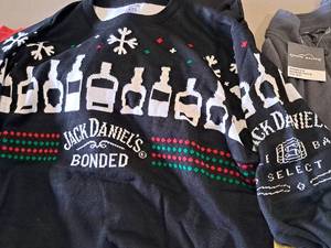 lot 96 image: Jack Daniels Bonded logo Sweater