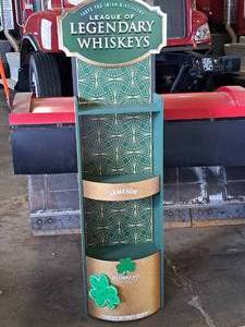 lot 89 image: Jameson - League of Legendary Whiskeys logo Display Shelf