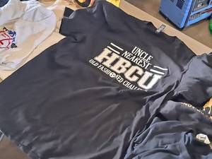 lot 119 image: Size Medium Uncle Nearest HBCU Old Fashioned Challenge logo T-Shirt