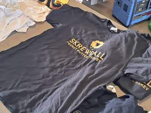 lot 120 image: Size Medium Skrewball Peanut Butter Whiskey logo T-Shirt