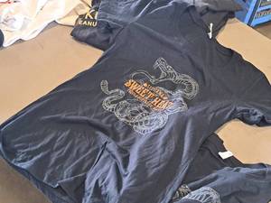lot 123 image: Size Medium Tijuana Sweet Heat Tequila logo T-Shirt