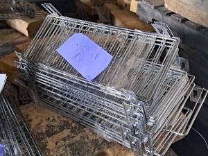 lot 245 image: Lot of (20) Basket Shelves 6x17