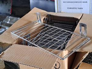 lot 248 image: Lot of (15) Basket Shelves 6x13