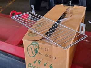 lot 253 image: Lot of (16) Basket Shelves 6x19