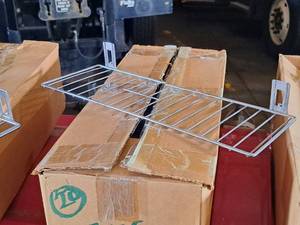 lot 254 image: Lot of (20) Basket Shelves 6x17