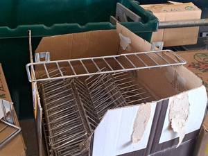 lot 260 image: Lot of (70) Basket Shelves 3x13