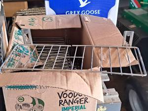 lot 263 image: Lot of (15) Basket Shelves 6x15