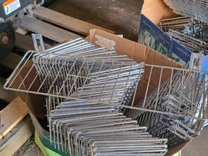 lot 270 image: Lot of (63) Basket Shelves 6x19