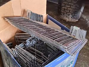 lot 271 image: Lot of (47) Basket Shelves 6x15