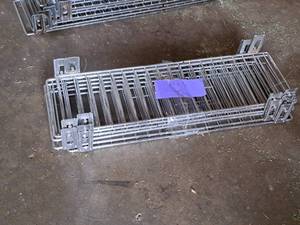 lot 276 image: Lot of (10) Basket Shelves 6x19