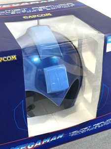 lot 1 image: Capcom Collectors Edition Mega Man Wearable Helmet with Mega Buster Replica and Mega Man Proto Man Buster Replica in Excellent Working Condition