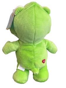 lot 17 image: 2002 8-inch Care Bear Good Luck Bear Shamrock Stuffed Plush Toy with Tags