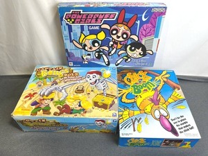 lot 21 image: Vintage Board Games - Chick A BoomCaptain Bones Gold The Powerpuff Girls