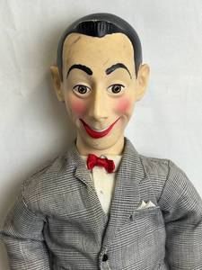 lot 41 image: Vintage Toy Lot - 18 Pee Wee Herman Pull String Doll (Missing String)Funko Mopeez Plush Suicide Squad Joker w TagsCuddle Puppy PlushBean Buddy Plush