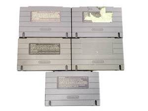 lot 46 image: Super Nintendo SNES Game Lot - Mechwarrior 3050Super Baseball 2020LemmingsScooby-Doo MysterySim City
