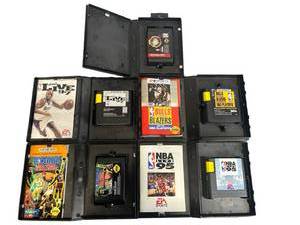 lot 55 image: SEGA Genesis Basketball Video Games including NBA Jam