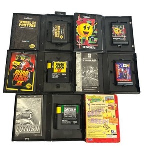 lot 61 image: SEGA Genesis Video Game Lot including Tinhead, Ms. Pac-Man, and More