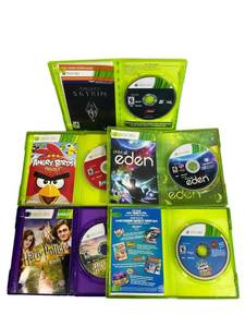 lot 64 image: Used XBOX 360 E for Everyone Games including Angry Birds Trilogy, Child of Eden, and More