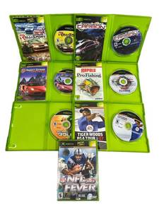 lot 74 image: Used XBOX E for Everyone Sports Games including NFL Fever 2003 (New Sealed), Ralli Sport Challenge, and More