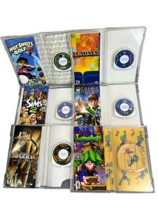 lot 85 image: Playstation Portable PSP Games Lot - Tomb Raider, Ben 10 Cosmic Destruction, and More