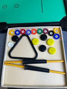 lot 99 image: 1961 Mattel Magnetel Action Skill Games (CleanComplete)