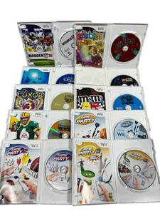 lot 105 image: Lot of 10 Nintendo Wii Video Games