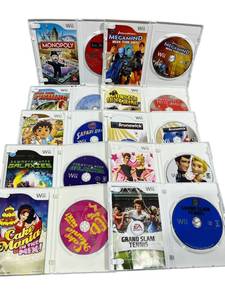 lot 107 image: Lot of 10 Nintendo Wii Video Games