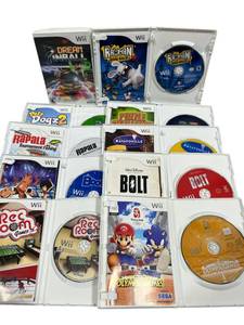 lot 108 image: Lot of 10 Nintendo Wii Video Games including New (Sealed) Dream Pinball