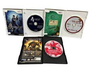 lot 113 image: Nintendo Wii M Video Games - Resident EvilManhunt 2The House of the Dead Overkill