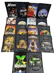 lot 123 image: PlayStation 2 PS2 T Game Lot including Test Drive, Tomb Raider, Virtua Fighter 4, and More