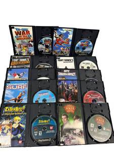 lot 124 image: PlayStation 2 PS2 T Game Lot including Tom and Jerry War of the Whiskers, Zatch Bell Mamodo Battles, and More