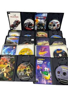 lot 125 image: PlayStation 2 PS2 E Video Games including Top Gun Combat Zones, Tokyo Xtreme Racer 3, Thrillville, and More