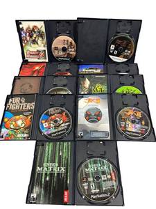 lot 131 image: PS2 T Video Games including Enter the Matrix, Dynasty Warriors, Gladius, and More