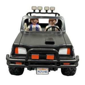 lot 146 image: Neat Playmobil #70633 Back to the Future Marty McFly 85 Pick-Up Truck in Nice Condition