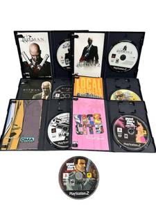 lot 145 image: PS2 M Video Game Lot - Hitman TrilogyGTA San AndreasGTA IIIGTA Vice CityGTA Liberty City Stories