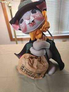 lot 41 image: Vintage Annalee Doll Mouse 12 High