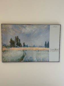 lot 24 image: Claude Monet  The Wheat Field  Poster 35x23