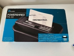 lot 101 image: Fellowes Powershred PS30 Personal Paper Shredder