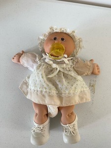 lot 122 image: Vintage Cabbage Patch Kids Doll with Binki