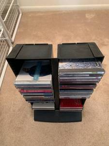 lot 58 image: CDs and CD organizers