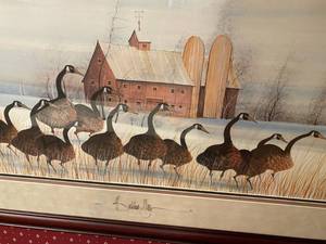 lot 78 image: P. Buckley Moss Framed Artwork