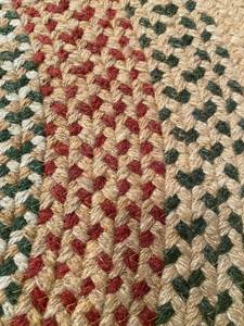 lot 82 image: Braided Area Rug