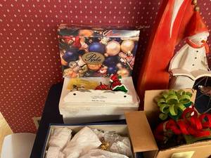 lot 154 image: All Holiday Decor in Photos including Storage Totes