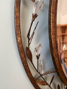 lot 155 image: Metal Framed Mirror