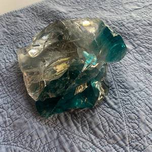 lot 144 image: Scrap Glass Remnant from Studio
