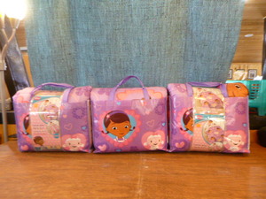lot 25 image: 3 Disney Twin 4 Piece Bed Sets