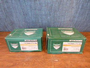 lot 56 image: 2 Boxes of Interchange Brands Staples