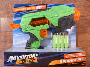 lot 65 image: Adventure Force Springfire Pull Back Blasters